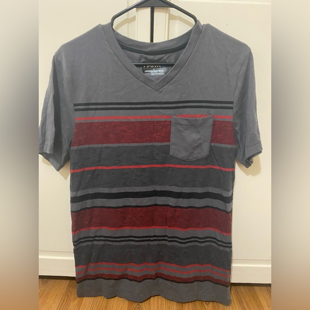 Tony Hawk Striped Pocket Tee